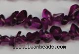 CCH259 34 inches 5*8mm synthetic crystal chips beads wholesale