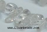 CCH290 34 inches 8*12mm white crystal chips gemstone beads wholesale