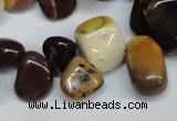 CCH326 15.5 inches 10*15mm mookaite chips gemstone beads wholesale