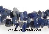 CCH33 35 inches blue sodalite chips gemstone beads wholesale