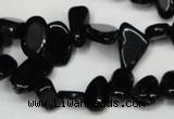 CCH332 15.5 inches 10*15mm black agate chips gemstone beads wholesale