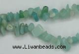 CCH45 32 inches 5*8mm amazonite chip gemstone beads wholesale