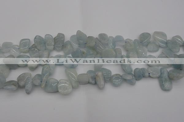 CCH608 15.5 inches 10*14mm - 15*20mm aquamarine chips gemstone beads