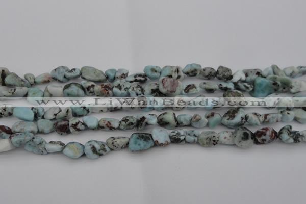 CCH620 15.5 inches 6*8mm - 10*14mm larimar chips gemstone beads