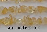 CCH655 15.5 inches 4*6mm - 5*8mm citrine gemstone chips beads