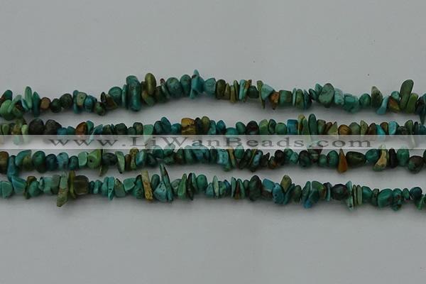 CCH678 32 inches 4*6mm - 5*8mm turquoise gemstone chips beads