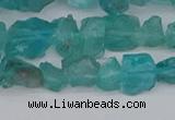 CCH703 15.5 inches 4*6mm - 6*8mm blue apatite chips beads