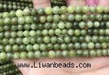 CCJ331 15.5 inches 6mm round green China jade beads wholesale