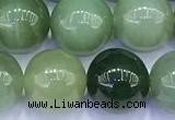 CCJ384 15 inches 9mm round China jade beads