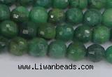 CCJ411 15.5 inches 6mm faceted round west African jade beads