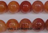 CCL06 15 inches 14mm round carnelian gemstone beads wholesale