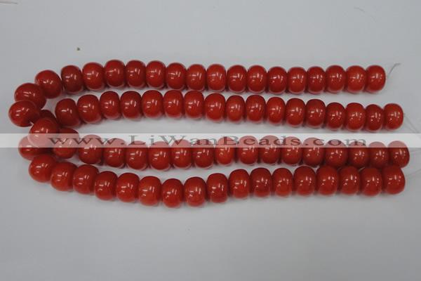 CCN102 15.5 inches 10*14mm rondelle candy jade beads wholesale