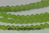 CCN11 15.5 inches 4mm round candy jade beads wholesale