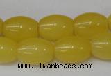 CCN111 15.5 inches 12*16mm rice candy jade beads wholesale