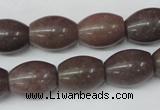 CCN116 15.5 inches 12*16mm rice candy jade beads wholesale