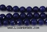 CCN1213 15.5 inches 8mm faceted round candy jade beads wholesale