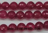 CCN1234 15.5 inches 10mm faceted round candy jade beads wholesale