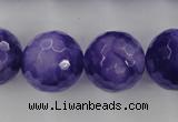 CCN1258 15.5 inches 18mm faceted round candy jade beads wholesale