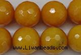 CCN1278 15.5 inches 18mm faceted round candy jade beads wholesale