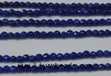 CCN1314 15.5 inches 3mm faceted round candy jade beads wholesale