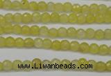 CCN1321 15.5 inches 4mm faceted round candy jade beads wholesale