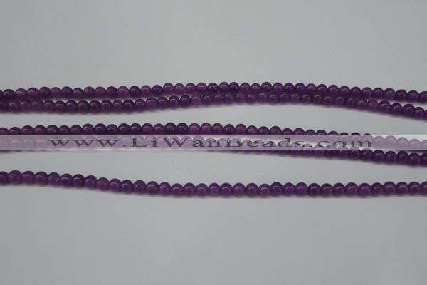 CCN1340 15.5 inches 4mm round candy jade beads wholesale