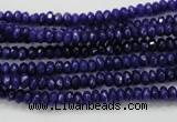 CCN1381 15.5 inches 2*4mm faceted rondelle candy jade beads