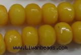 CCN1397 15.5 inches 12*16mm faceted rondelle candy jade beads