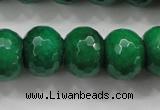 CCN1417 15.5 inches 12*16mm faceted rondelle candy jade beads