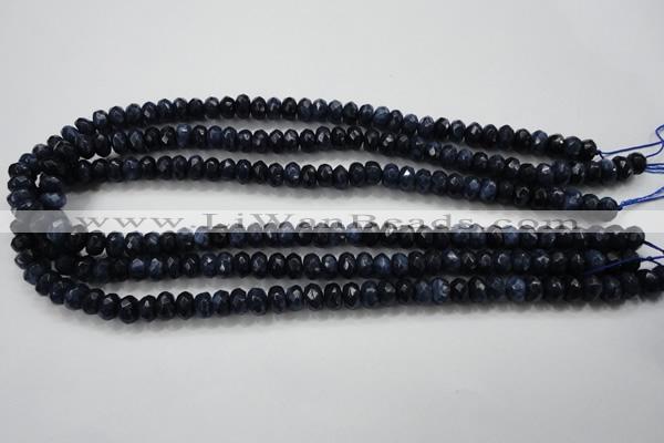 CCN1433 15.5 inches 5*8mm faceted rondelle candy jade beads