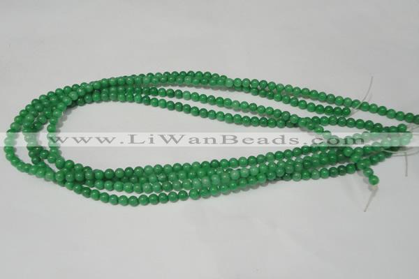 CCN15 15.5 inches 4mm round candy jade beads wholesale