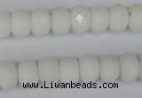 CCN150 15.5 inches 8*12mm faceted rondelle candy jade beads