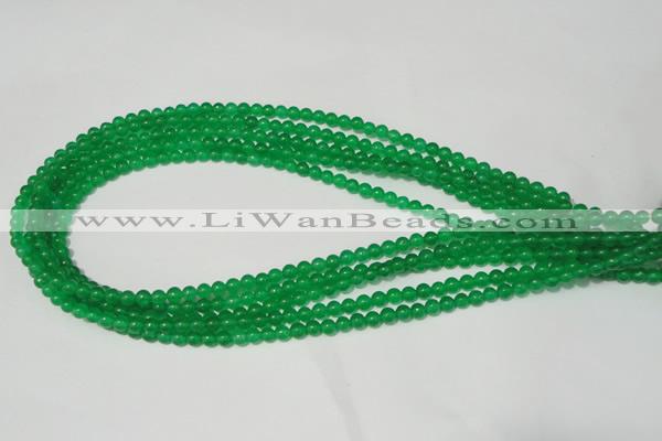 CCN16 15.5 inches 4mm round candy jade beads wholesale