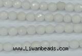 CCN1801 15 inches 6mm faceted round candy jade beads wholesale