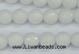 CCN1803 15 inches 10mm faceted round candy jade beads wholesale