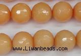 CCN1825 15 inches 14mm faceted round candy jade beads wholesale