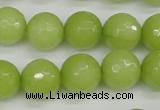 CCN1905 15 inches 14mm faceted round candy jade beads wholesale