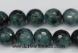 CCN1944 15 inches 12mm faceted round candy jade beads wholesale