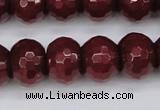 CCN1994 15 inches 12*16mm faceted rondelle candy jade beads wholesale