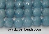 CCN2017 15 inches 8mm faceted round candy jade beads wholesale