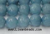 CCN2020 15 inches 14mm faceted round candy jade beads wholesale