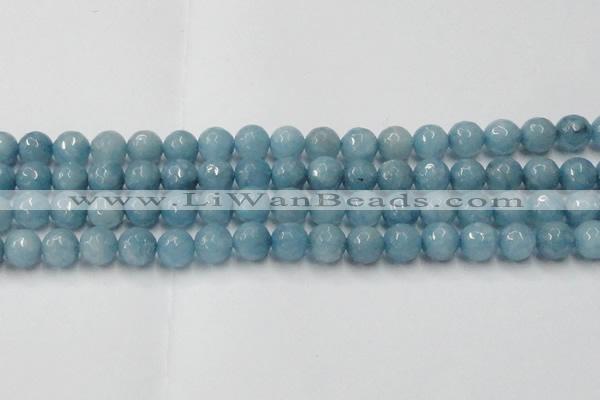 CCN2020 15 inches 14mm faceted round candy jade beads wholesale