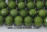 CCN2038 15 inches 8mm faceted round candy jade beads wholesale