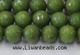 CCN2039 15 inches 10mm faceted round candy jade beads wholesale