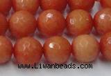 CCN2055 15 inches 14mm faceted round candy jade beads wholesale