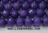 CCN2059 15 inches 8mm faceted round candy jade beads wholesale