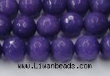 CCN2061 15 inches 12mm faceted round candy jade beads wholesale