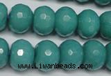 CCN2105 15.5 inches 12*16mm faceted rondelle candy jade beads