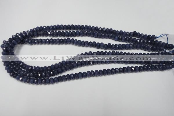 CCN2112 15.5 inches 4*6mm faceted rondelle candy jade beads