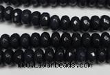 CCN2113 15.5 inches 5*8mm faceted rondelle candy jade beads